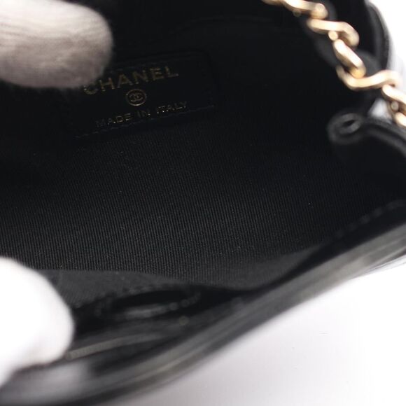 Chanel Leather Chain Clutch Shoulder Bag AP3875 - Picture 6 of 6